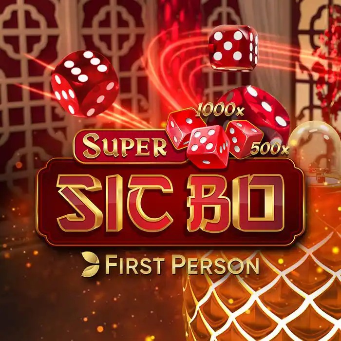Super Sic Bo logo by Evolution Betico Casino