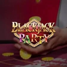 Blackjack Party slot icon by Evolution, available at Betico Casino