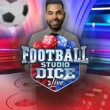 Football Studio Dice casino game by Evolution – featured logo at Betico Casino