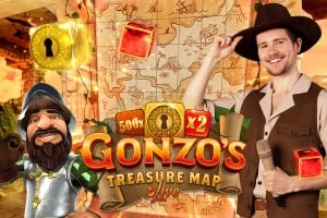 Play Gonzo's Treasure Map slot by Evolution on betico-ca.com