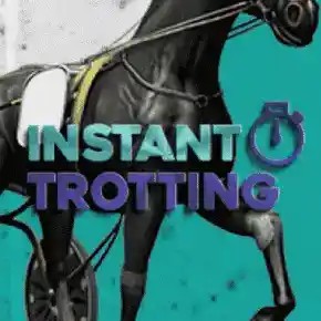 Instant Virtual Trotting online game logo by Leap Gaming on betico-ca.com