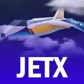 Crash Games logo of JetX from SmartSoft at Betico Casino