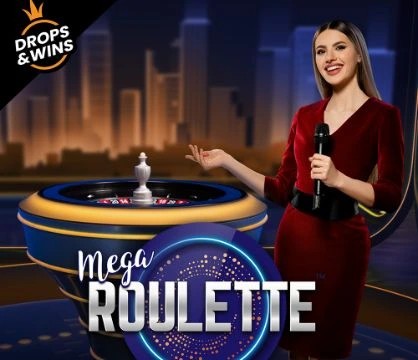 Official Live Dealer logo: Mega Roulette by Pragmatic Play at Betico Casino