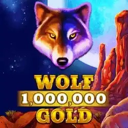 Official Slots logo: Wolf Gold 1,000,000 by Pragmatic Play at Betico Casino