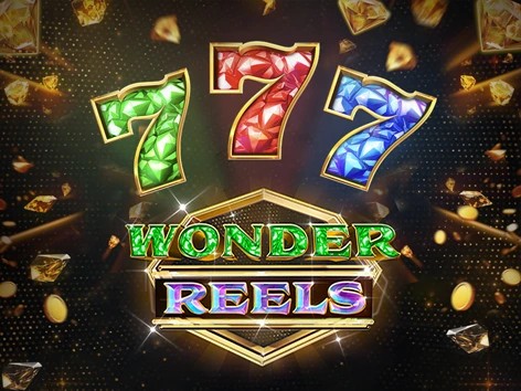 Wonder Reels slot logo by Jili Games at Betico Casino